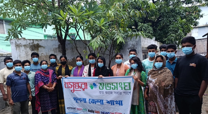 খুলনায় করোনাভাইরাস নিয়ে সচেতন করতে বসুন্ধরা শুভসংঘের উদ্যোগ 
